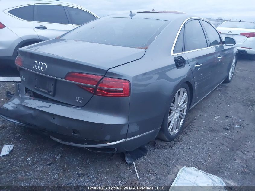 2015 Audi A8 VIN: WAUJMAFD6FN027818 Lot: 12185107