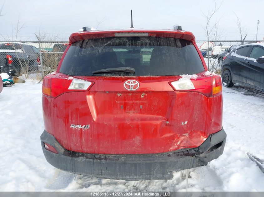 2014 Toyota Rav4 Le VIN: 2T3ZFREV2EW073355 Lot: 12185115