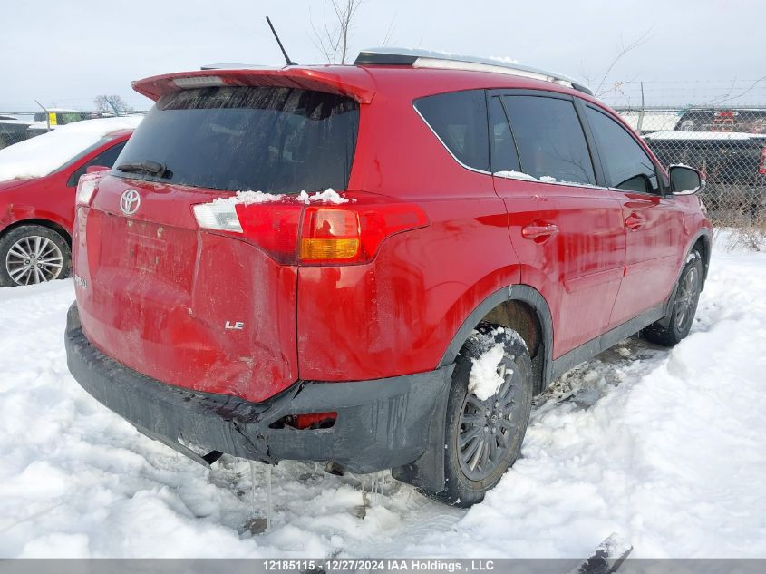 2014 Toyota Rav4 Le VIN: 2T3ZFREV2EW073355 Lot: 12185115