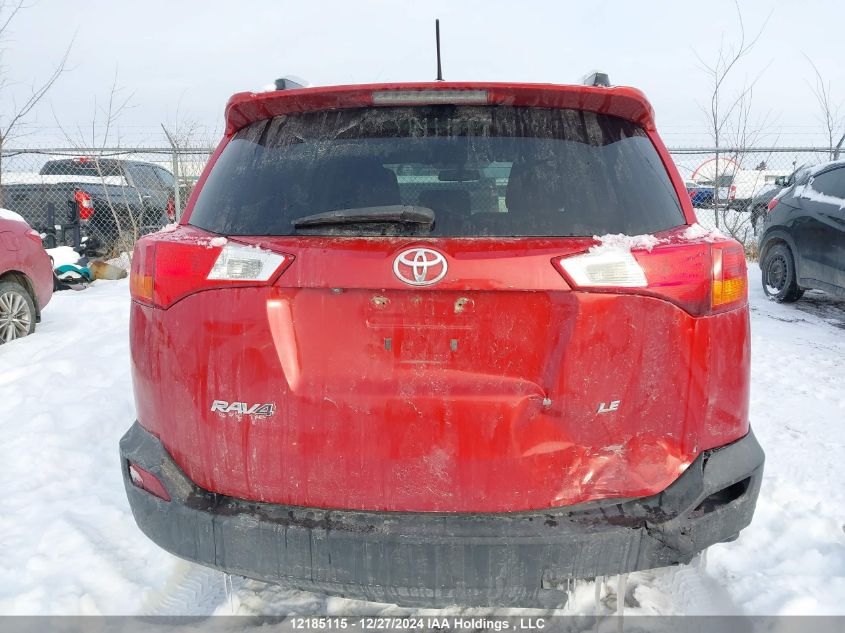 2014 Toyota Rav4 Le VIN: 2T3ZFREV2EW073355 Lot: 12185115