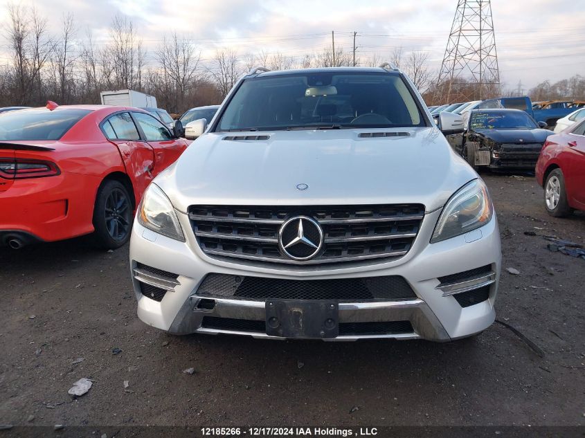 2012 Mercedes-Benz Ml-Class VIN: 4JGDA2EB6CA043188 Lot: 12185266