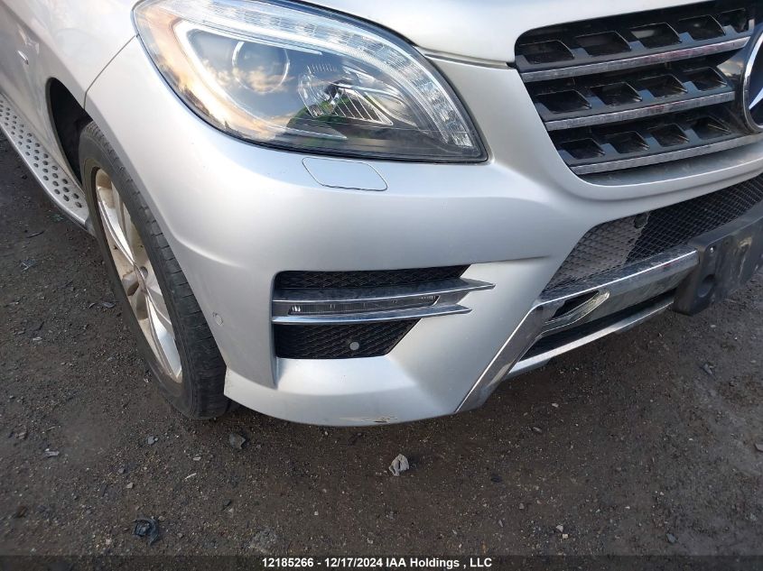 2012 Mercedes-Benz Ml-Class VIN: 4JGDA2EB6CA043188 Lot: 12185266