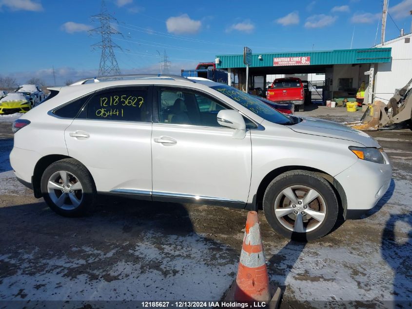 2010 Lexus Rx 350 VIN: 2T2BK1BA2AC015441 Lot: 12185627