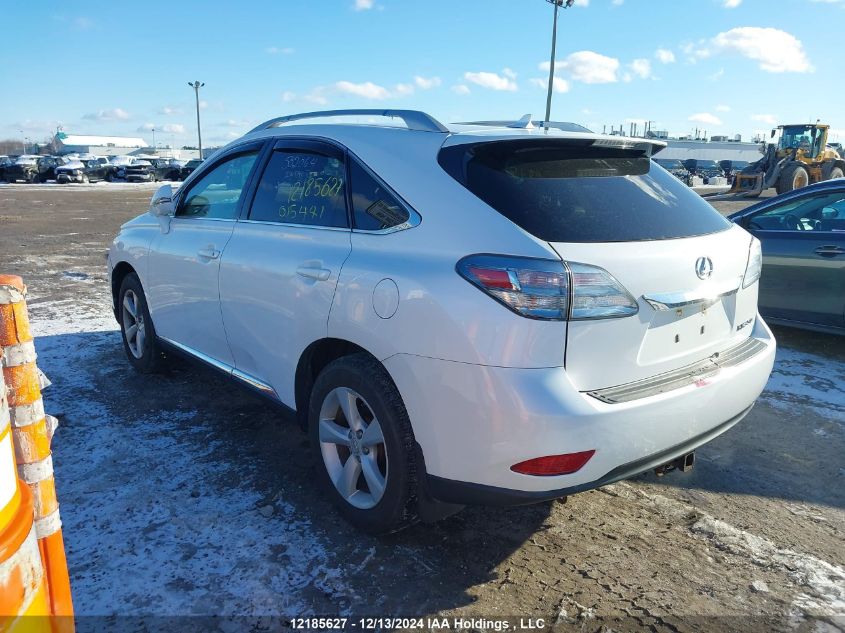 2010 Lexus Rx 350 VIN: 2T2BK1BA2AC015441 Lot: 12185627