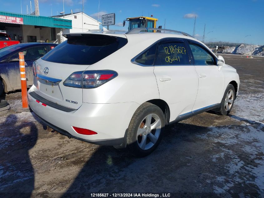 2010 Lexus Rx 350 VIN: 2T2BK1BA2AC015441 Lot: 12185627