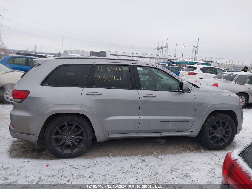 2021 Jeep Grand Cherokee Overland VIN: 1C4RJFCG6MC866421 Lot: 12185746