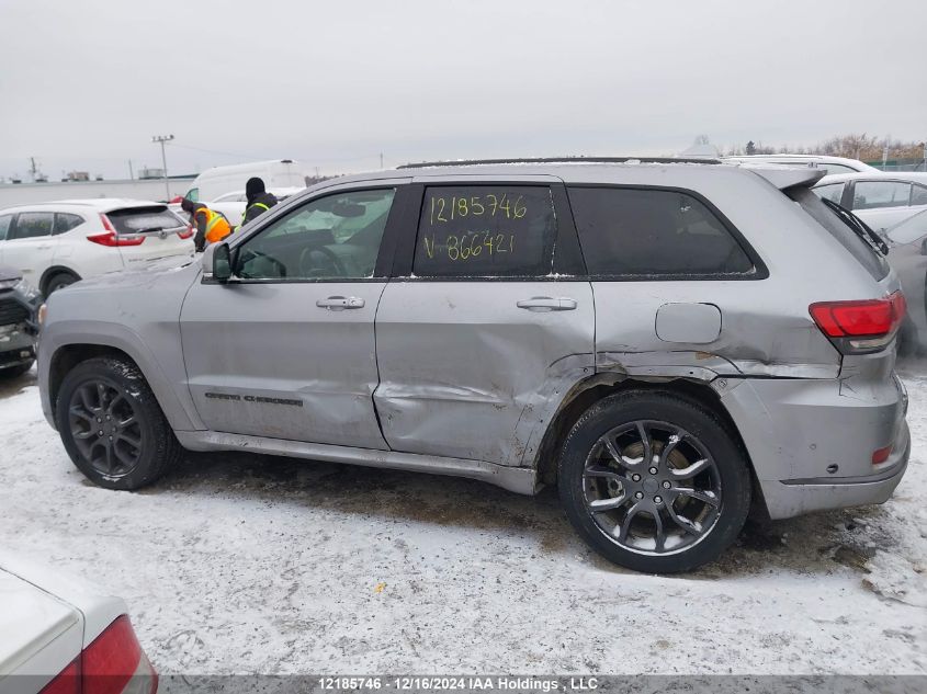 2021 Jeep Grand Cherokee Overland VIN: 1C4RJFCG6MC866421 Lot: 12185746