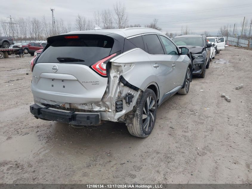 2016 Nissan Murano VIN: 5N1AZ2MH7GN144160 Lot: 12186134