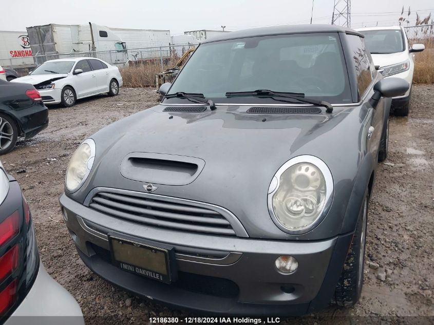 2006 Mini Cooper Hardtop VIN: WMWRE33536TL16563 Lot: 12186380