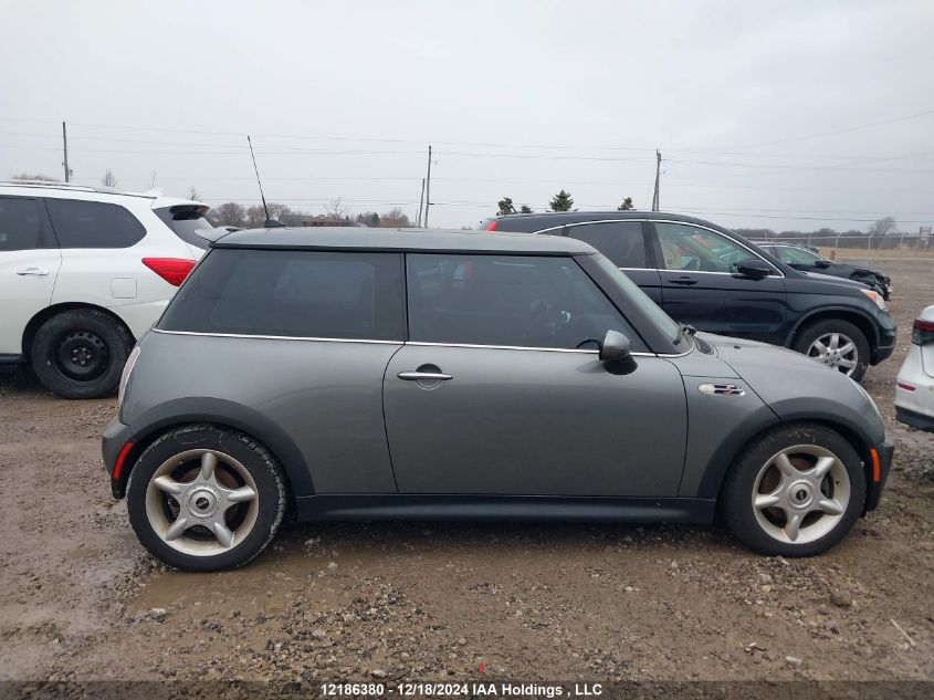 2006 Mini Cooper Hardtop VIN: WMWRE33536TL16563 Lot: 12186380