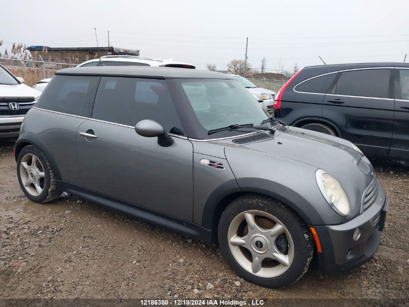 2006 Mini Cooper Hardtop VIN: WMWRE33536TL16563 Lot: 12186380