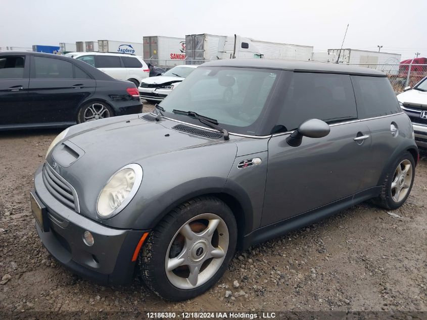 2006 Mini Cooper Hardtop VIN: WMWRE33536TL16563 Lot: 12186380