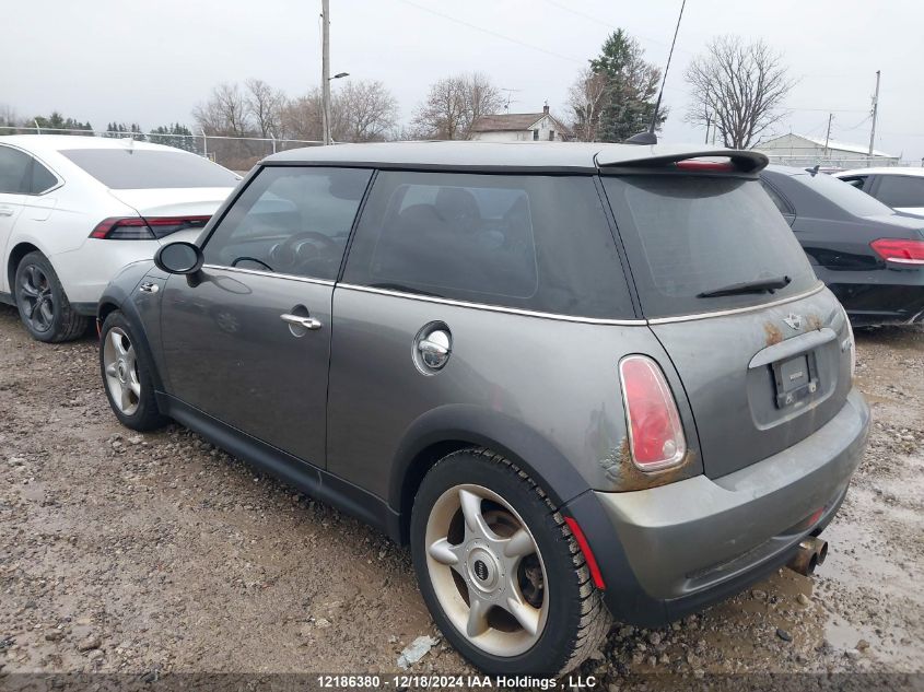 2006 Mini Cooper Hardtop VIN: WMWRE33536TL16563 Lot: 12186380