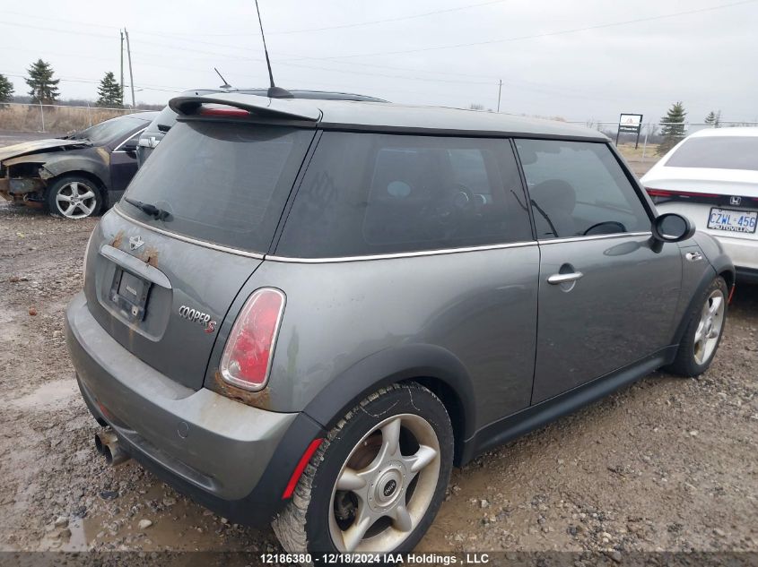 2006 Mini Cooper Hardtop VIN: WMWRE33536TL16563 Lot: 12186380