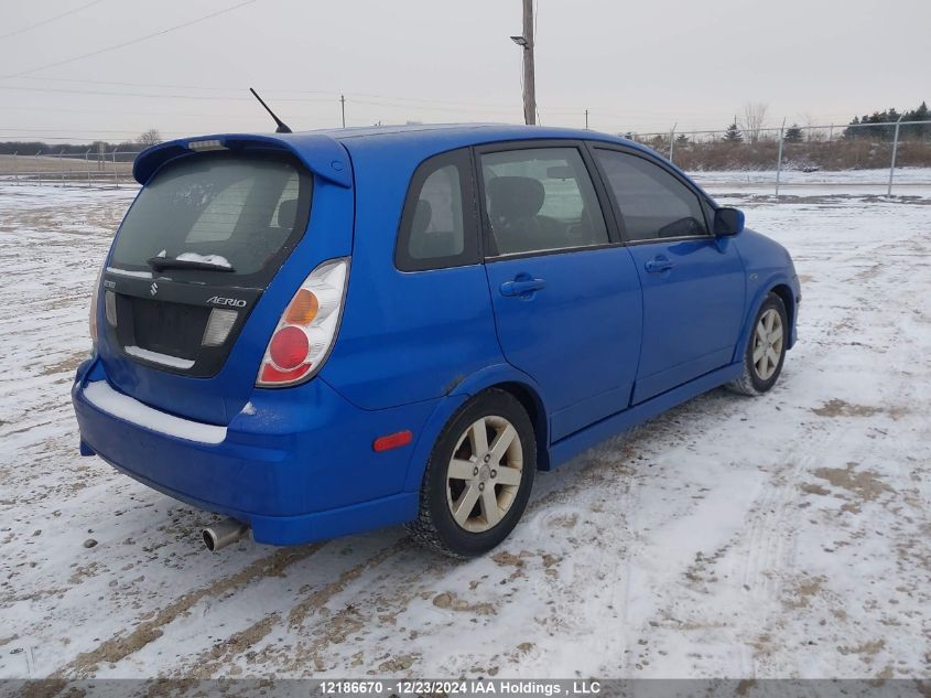 2005 Suzuki Aerio VIN: JS2RC61H455301019 Lot: 12186670