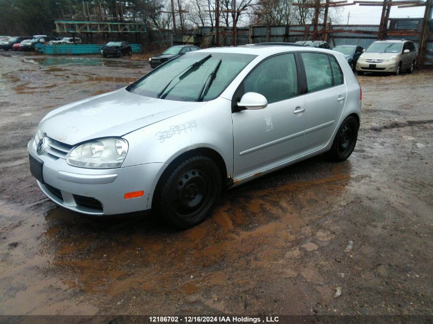 2007 Volkswagen Rabbit VIN: WVWCR71K77W263556 Lot: 12186702