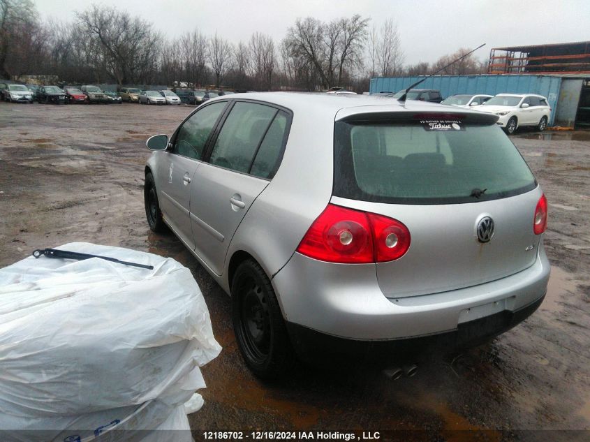 2007 Volkswagen Rabbit VIN: WVWCR71K77W263556 Lot: 12186702