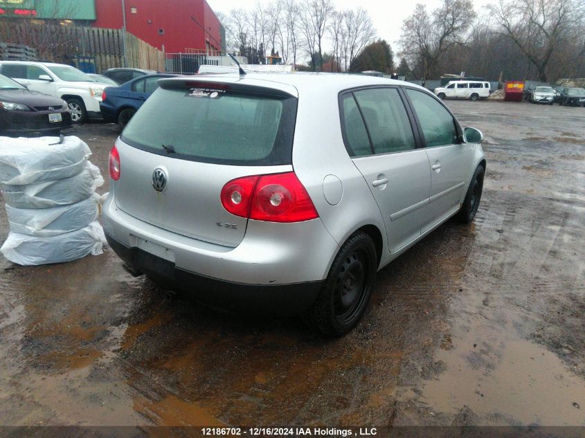 2007 Volkswagen Rabbit VIN: WVWCR71K77W263556 Lot: 12186702