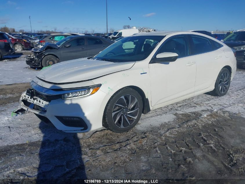 2019 Honda Insight VIN: 19XZE4F59KE400457 Lot: 12186769