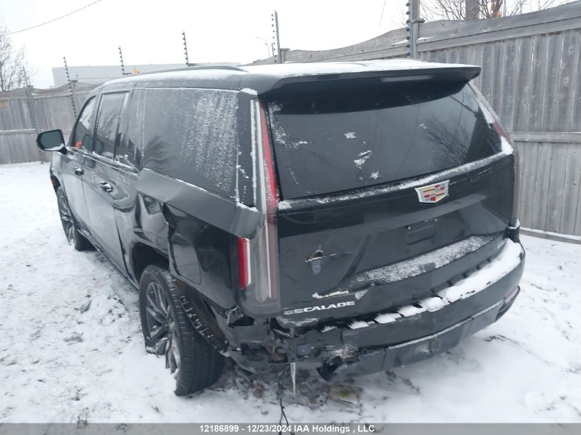 2023 Cadillac Escalade Esv VIN: 1GYS4RKT9PR174089 Lot: 12186899