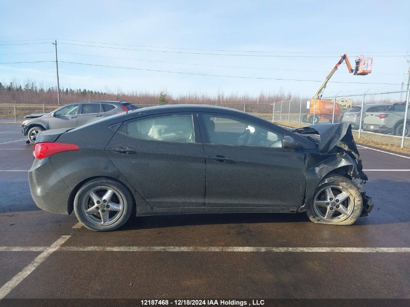 2013 Hyundai Elantra Gl VIN: 5NPDH4AEXDH344214 Lot: 12187468