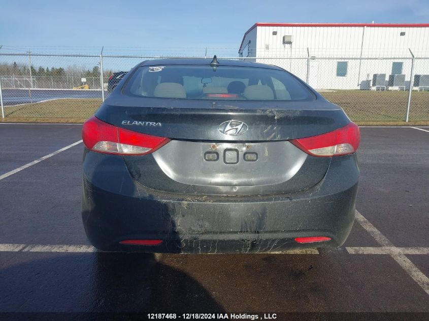 2013 Hyundai Elantra Gl VIN: 5NPDH4AEXDH344214 Lot: 12187468