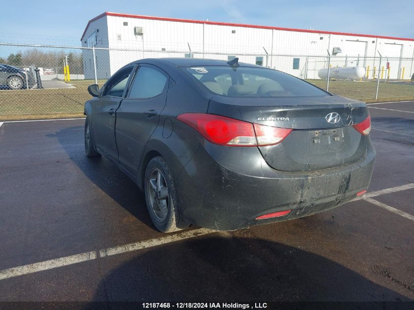 2013 Hyundai Elantra Gl VIN: 5NPDH4AEXDH344214 Lot: 12187468