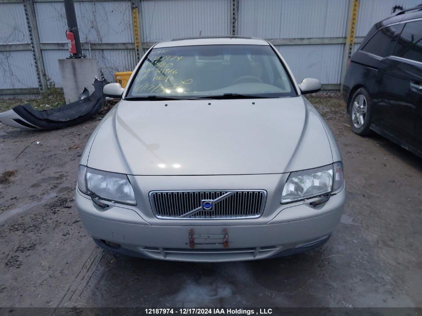 2003 Volvo S80 VIN: YV1TS92D231311966 Lot: 12187974