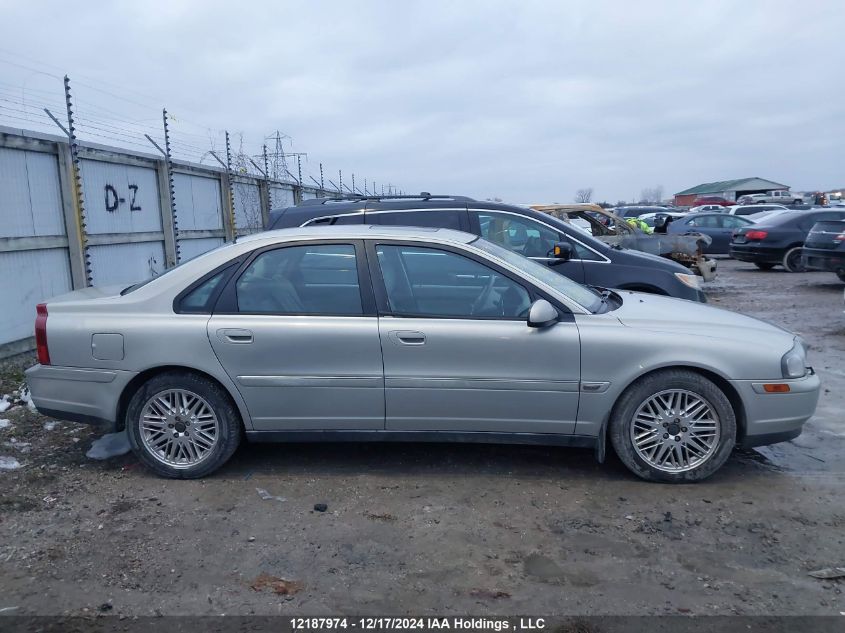 2003 Volvo S80 VIN: YV1TS92D231311966 Lot: 12187974