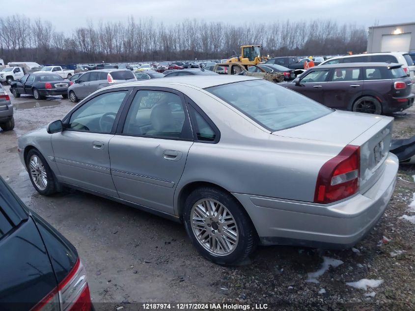 2003 Volvo S80 VIN: YV1TS92D231311966 Lot: 12187974