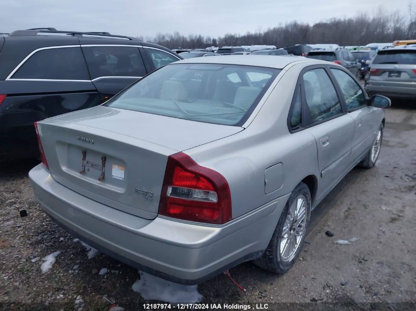 2003 Volvo S80 VIN: YV1TS92D231311966 Lot: 12187974