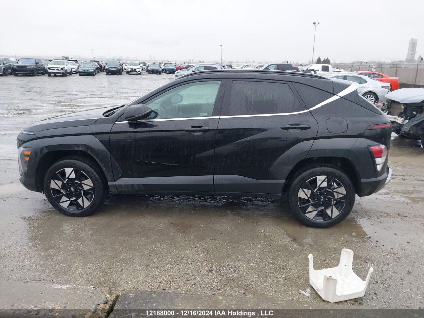 2024 Hyundai Kona Sel VIN: KM8HCCAB2RU146347 Lot: 12188000