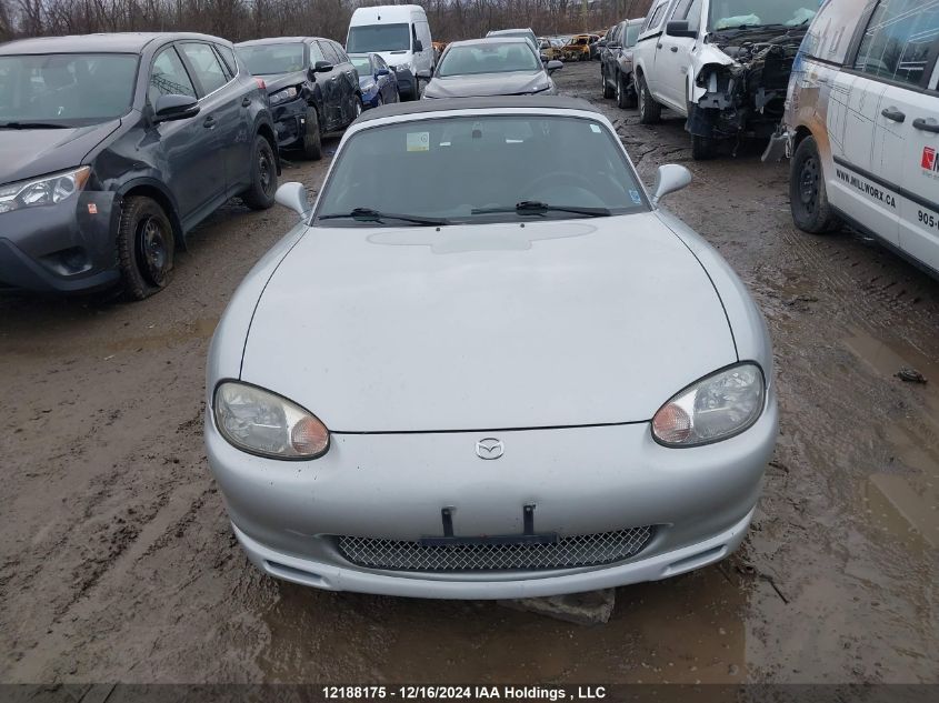 1999 Mazda Mx5 Miata VIN: JM1NB3537X0121588 Lot: 12188175