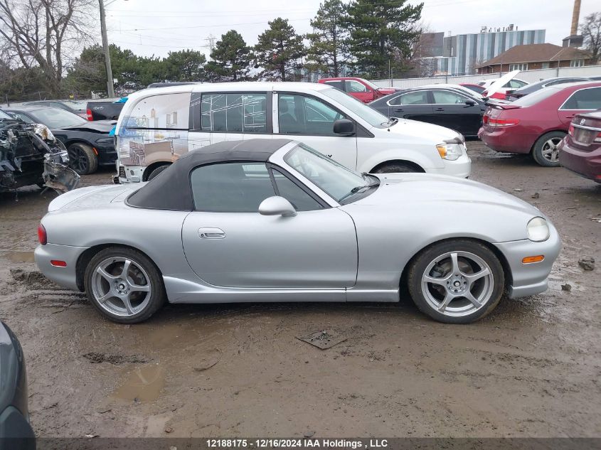 1999 Mazda Mx5 Miata VIN: JM1NB3537X0121588 Lot: 12188175