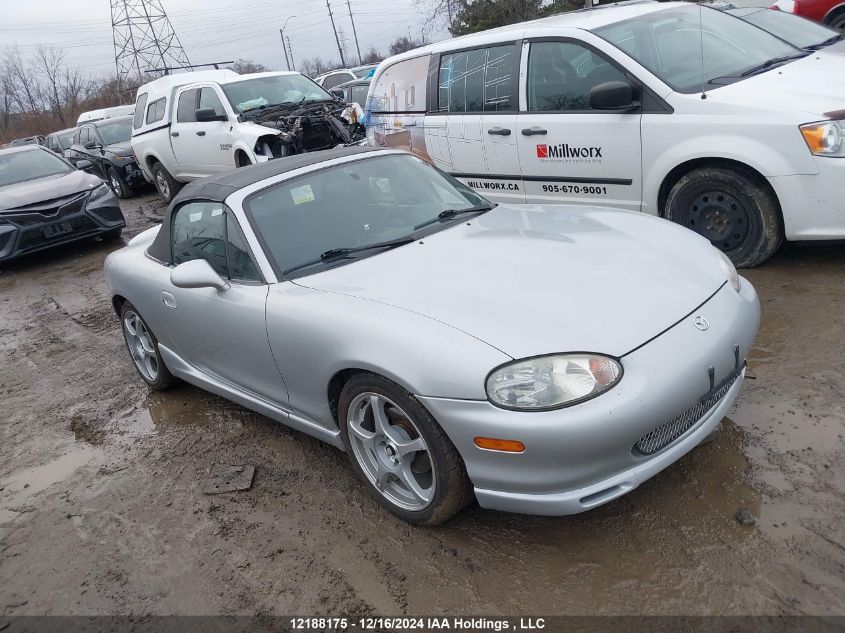 1999 Mazda Mx5 Miata VIN: JM1NB3537X0121588 Lot: 12188175