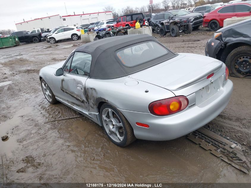 1999 Mazda Mx5 Miata VIN: JM1NB3537X0121588 Lot: 12188175