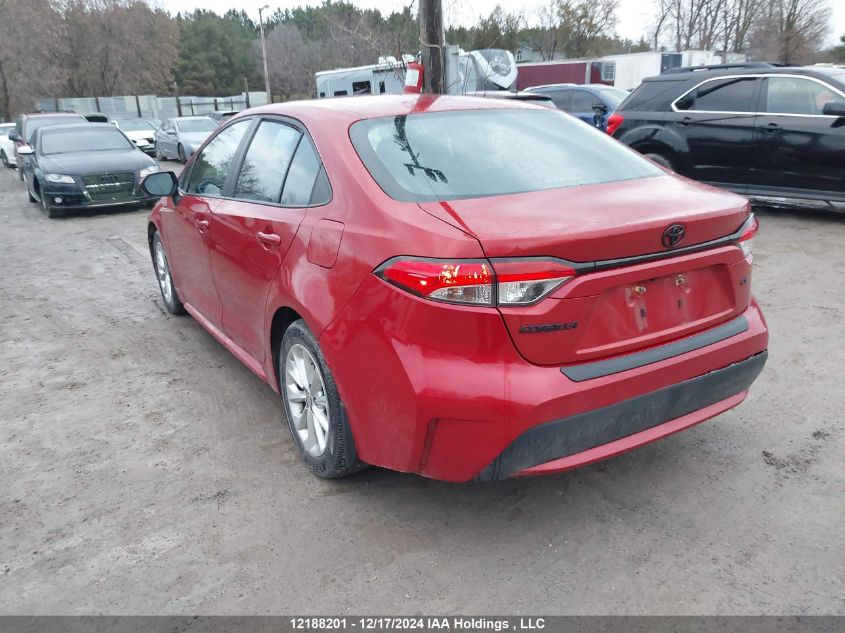 2021 Toyota Corolla Le VIN: 5YFBPMBE1MP146858 Lot: 12188201