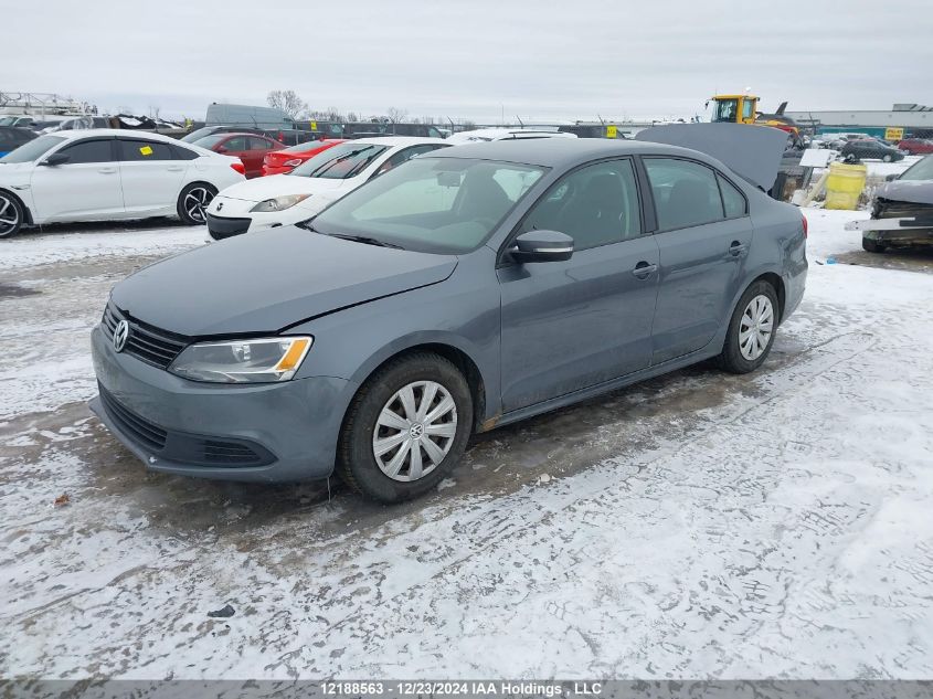 2014 Volkswagen Jetta Sedan VIN: 3VW2K7AJ8EM403714 Lot: 12188563