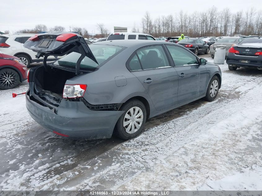 2014 Volkswagen Jetta Sedan VIN: 3VW2K7AJ8EM403714 Lot: 12188563