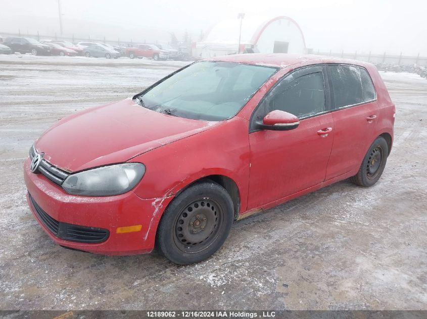 2010 Volkswagen Golf VIN: WVWDA7AJ8AW102238 Lot: 12189062