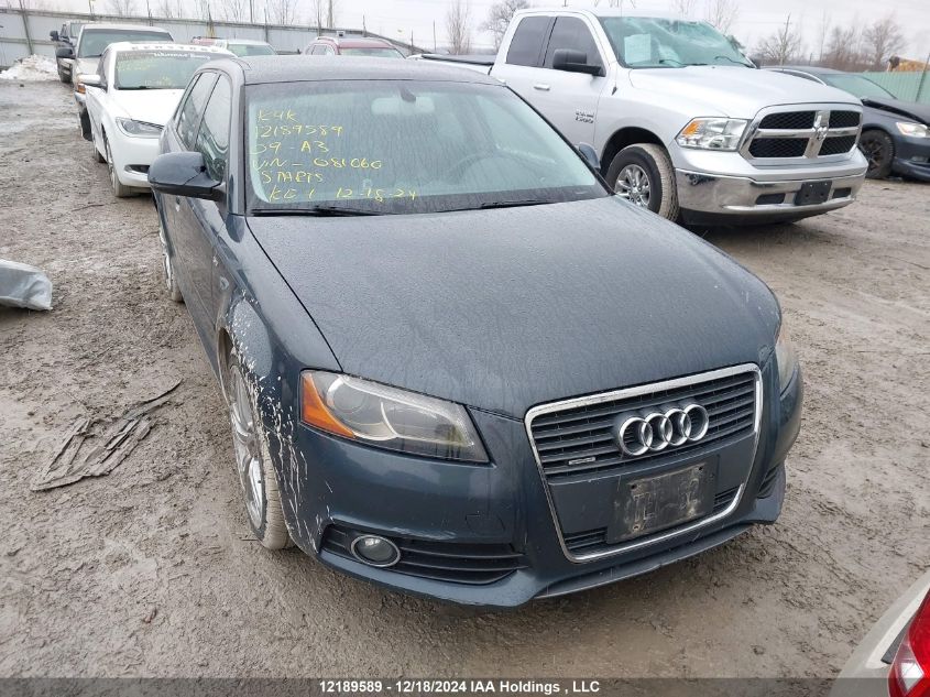 2009 Audi A3 VIN: WAUKF68P39A081060 Lot: 12189589