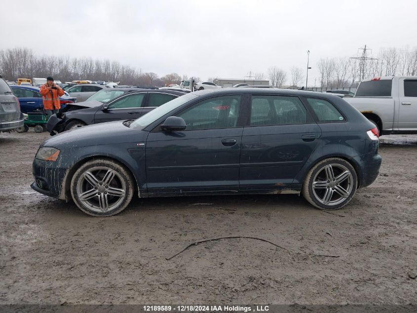 2009 Audi A3 VIN: WAUKF68P39A081060 Lot: 12189589