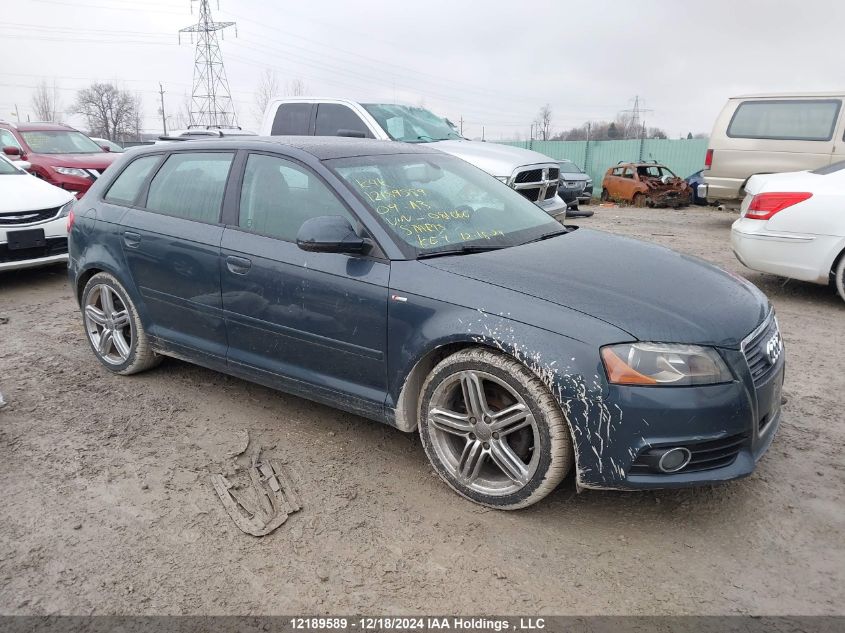 2009 Audi A3 VIN: WAUKF68P39A081060 Lot: 12189589