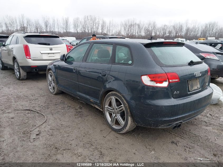 2009 Audi A3 VIN: WAUKF68P39A081060 Lot: 12189589