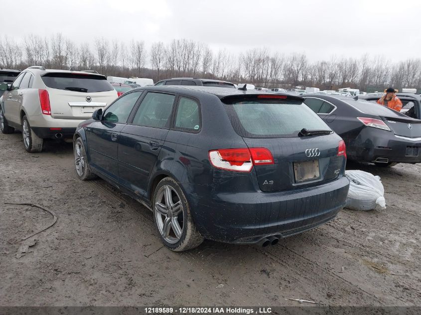 2009 Audi A3 VIN: WAUKF68P39A081060 Lot: 12189589