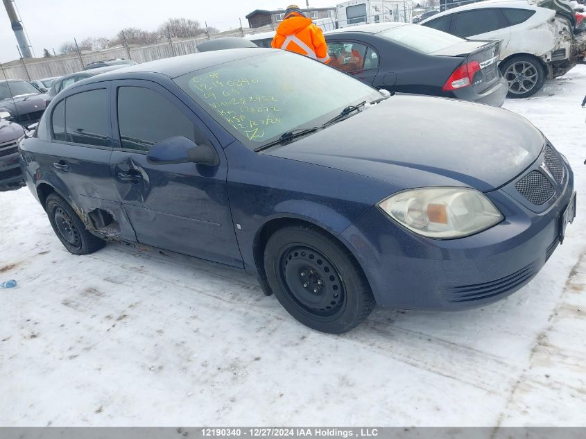 2009 Pontiac G5 VIN: 1G2AS55H097282952 Lot: 12190340