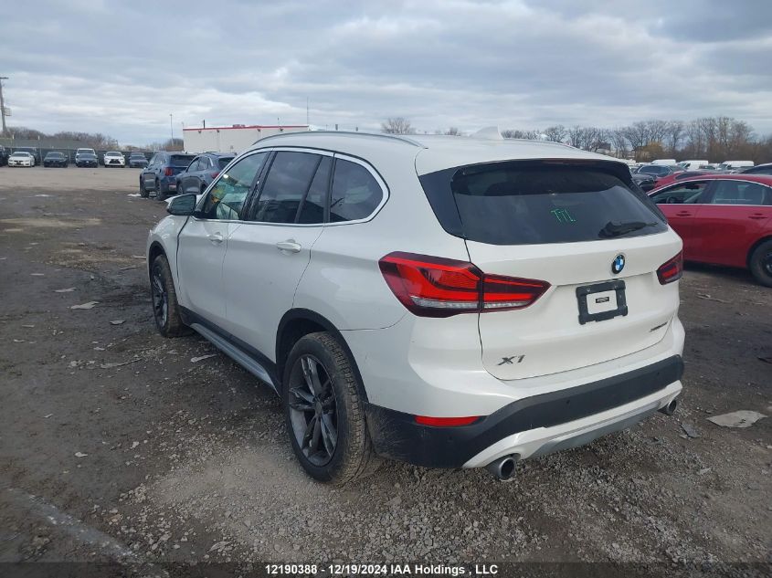 2020 BMW X1 VIN: WBXJG9C00L5R08104 Lot: 12190388