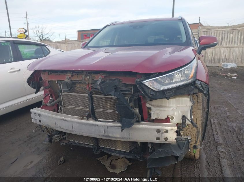 2021 Toyota Highlander Hybrid Xle VIN: 5TDGBRCHXMS534415 Lot: 12190662