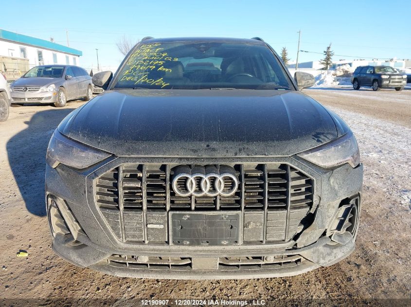 2021 Audi Q3 VIN: WA1EECF37M1132175 Lot: 12190907