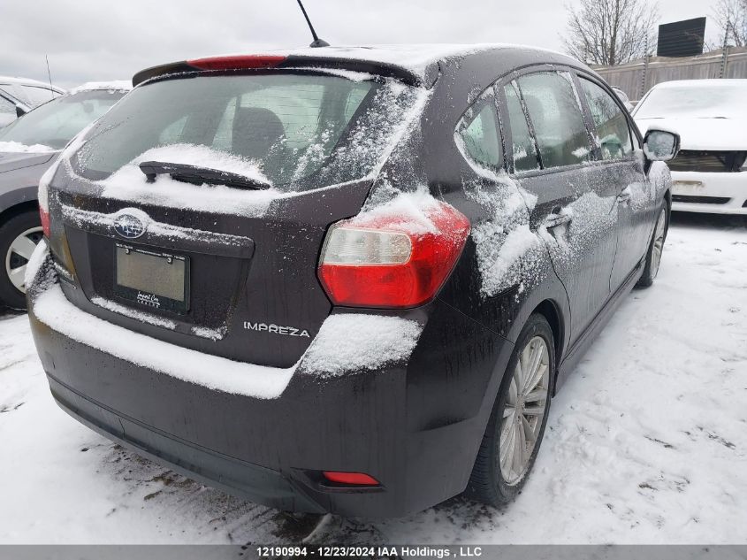 2012 Subaru Impreza VIN: JF1GPAH64CH207222 Lot: 12190994